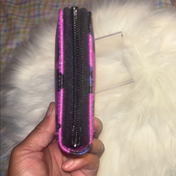 Pink and Blue Leopard Print Women's Wallet! - Picture 4 of 12